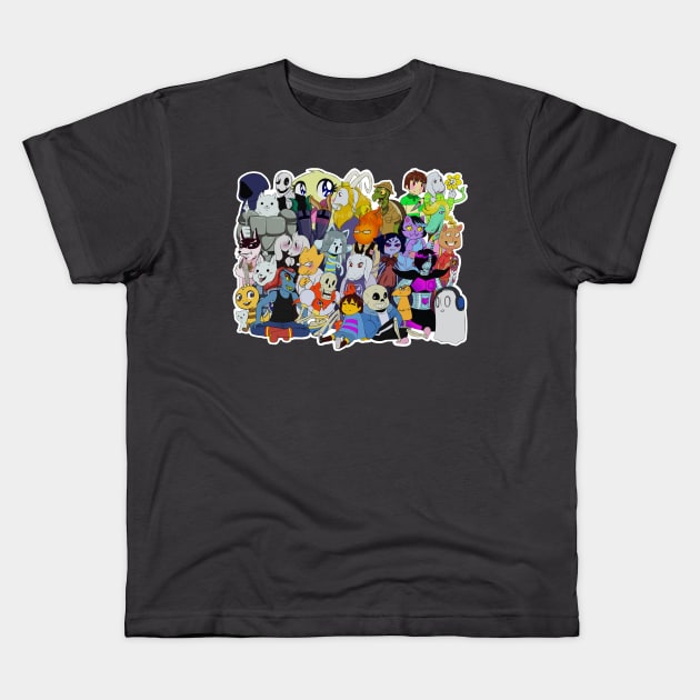 Welcome to Undertale Kids T-Shirt by RainytaleStudio